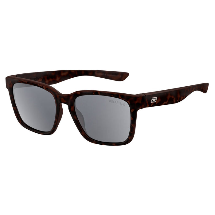 Dirty Dog Goat Sunglass Dark Satin Tortoise/Grey Polarised