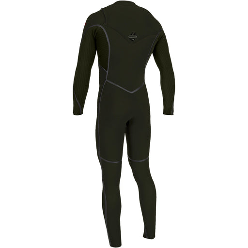 O'Neill Hyperfreak Fire 4/3+mm chest zip men's wetsuit in Ranger, back view
