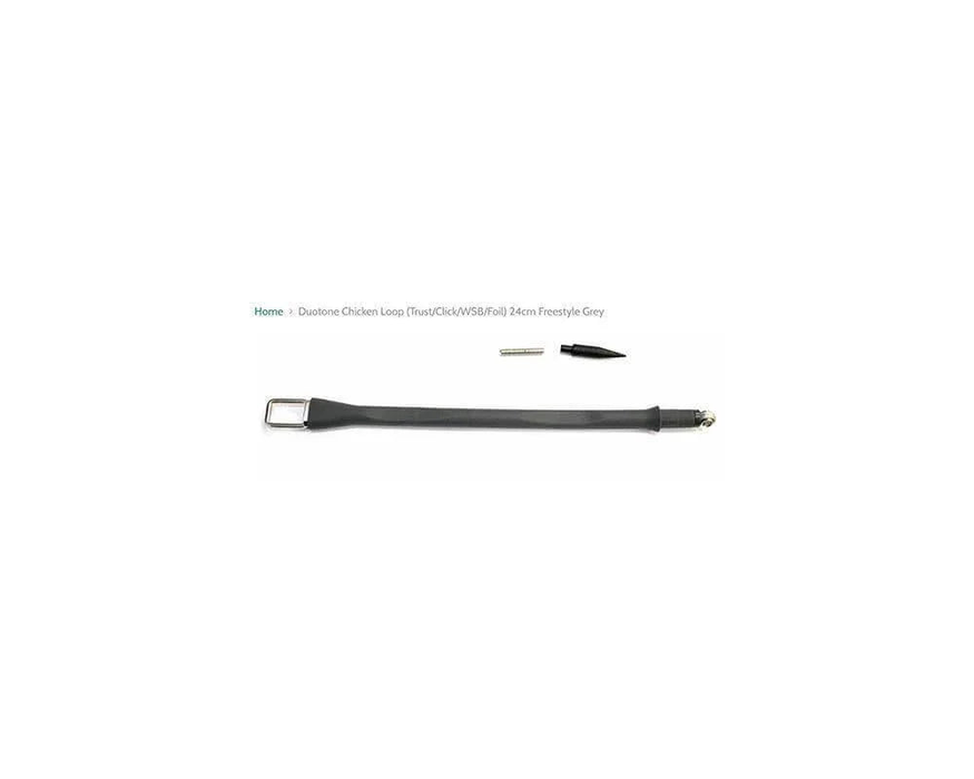 Duotone Chicken Loop (Trust/Click/WSB/Foil) 16.5cm Freeride Grey Small