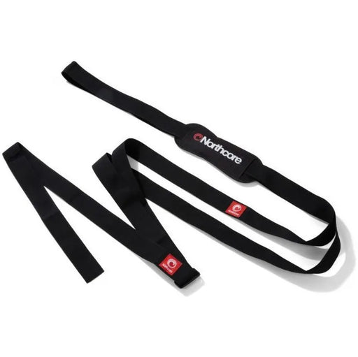 Northcore SUP and Surfboard Carry Sling in Black, close up of padded strap