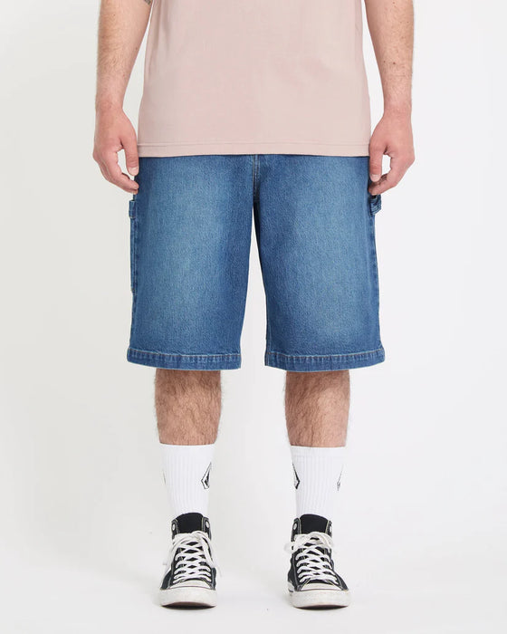 Volcom Kraftsman II 24" Denim Short - Park Blue
