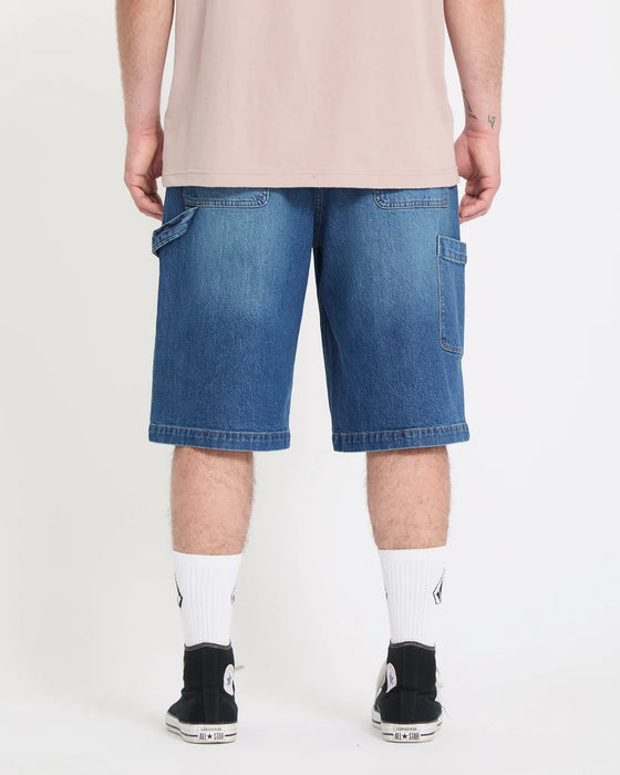 Volcom Kraftsman II 24" Denim Short - Park Blue