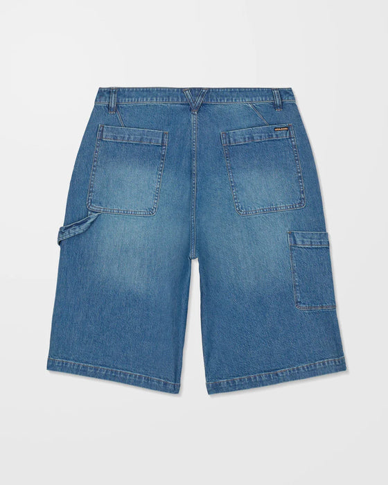 Volcom Kraftsman II 24" Denim Short - Park Blue