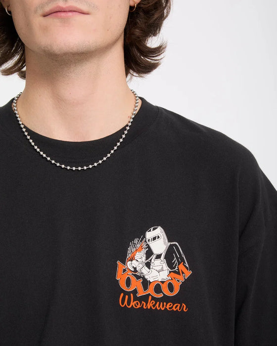 Volcom Always Grinding Tee Black
