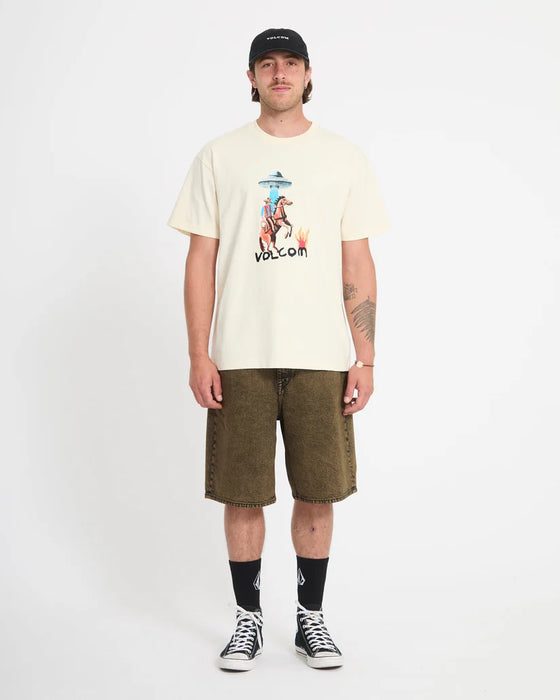 Volcom Mickey Mason 1 Tee - Dirty White