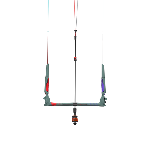 Duotone Click Bar 2027 off-green and red control bar with Click-In connection