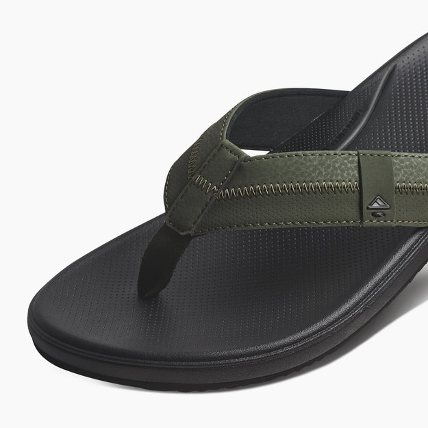 Reef Cushion Phantom 2.0 Olive Gum | Comfortable Flip Flops