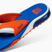 reef blue orange flip flops