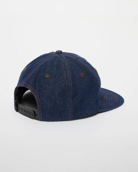 Volcom Hammered Workwear Cap - Dust Bowl Indigo
