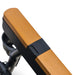 Parkit Eclipse push-button recline mechanism demonstrated across three positions: Kick Back, Relax, and Enjoy