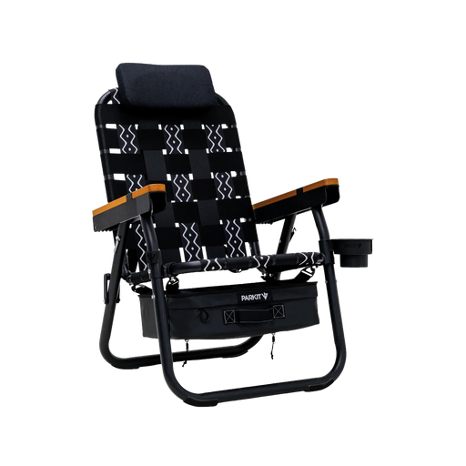 PARKIT Eclipse Slate reclining outdoor chair in Slate Black — main product view