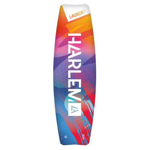 Harlem Launch V2 kiteboard underside with single concave bottom