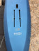 North Midi wing foil board deck with centre footstrap fitted and insert options