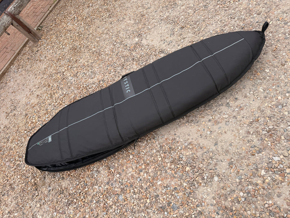 Mystic padded board bag included with the used North Midi wing foil board