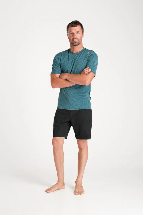 C-Skins NuWave UV Surf Tee Forest Green