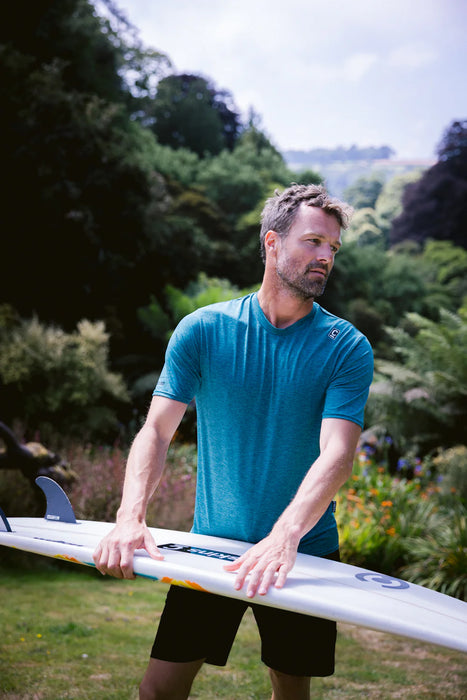 C-Skins NuWave UV Surf Tee Forest Green