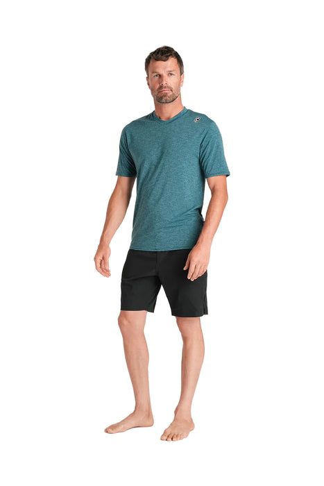 C-Skins NuWave UV Surf Tee Forest Green
