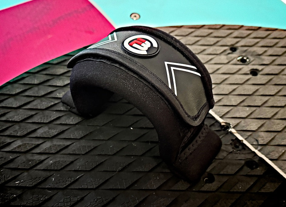 FBC Foil Board Footstraps Pro+ Black Set of 3