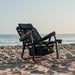 PARKIT Eclipse Slate reclining chair in outdoor lifestyle setting