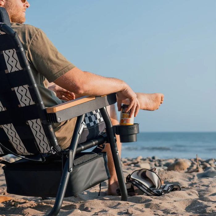 PARKIT Eclipse Slate with ergonomic backpack carry straps for hands-free transport