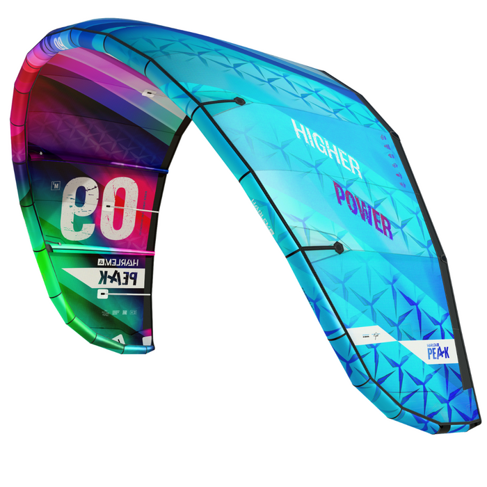 Harlem Peak five-strut kite side profile