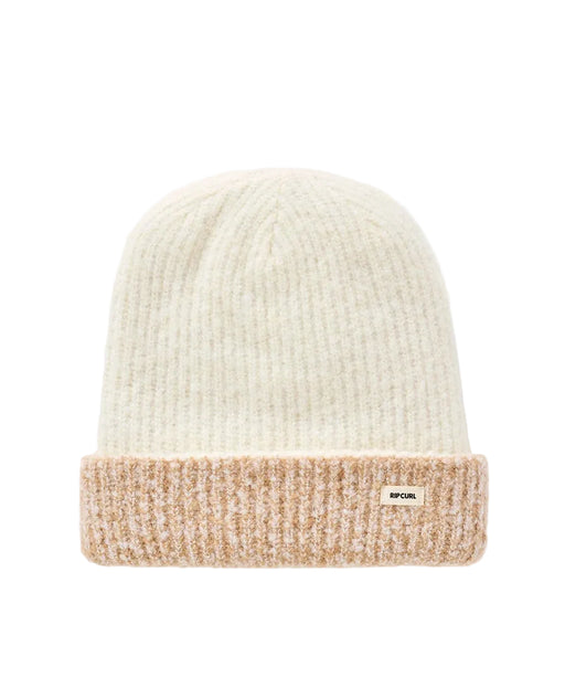 Rip Curl 2 Tone Reg Revo Beanie in Off White/Tan – product view 1