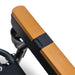 PARKIT Eclipse Slate Kickback position — natural 40.6 cm seat height for all-day comfort