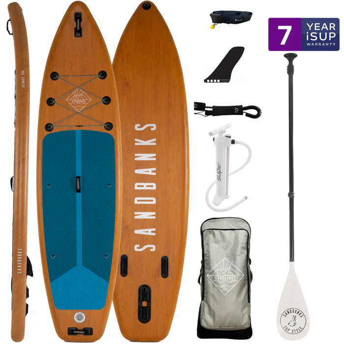Sandbanks Pro Tofino 10'6'' x 32'' x 4.75'' iSUP paddleboard package