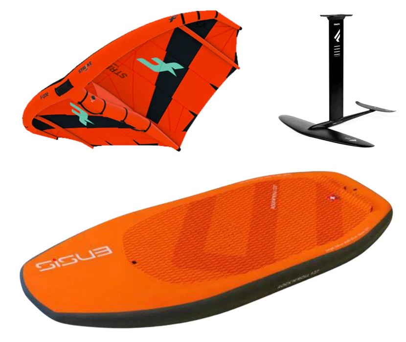 Wingfoil Wing Package Ensis 117L 6m F-one Wing 2000cm2 foil