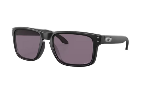 Oakley Holbrook sunglasses in Matte Black with Prizm Grey lenses