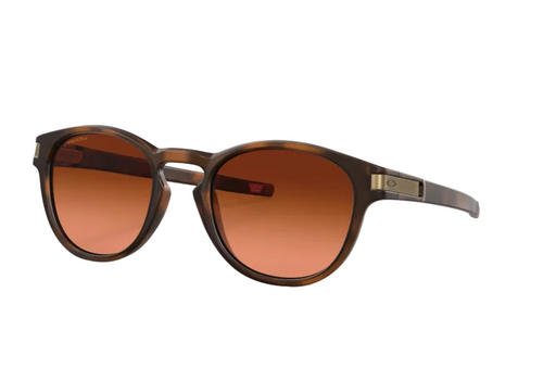 Oakley Latch sunglasses in Matte Brown Tortoise with Prizm Brown Gradient lenses