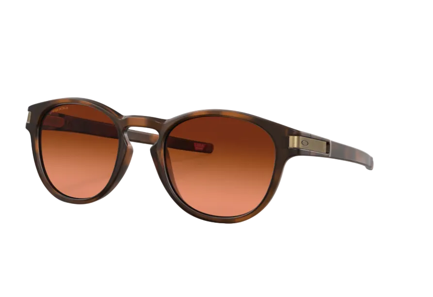 Oakley Latch sunglasses in Matte Brown Tortoise with Prizm Brown Gradient lenses