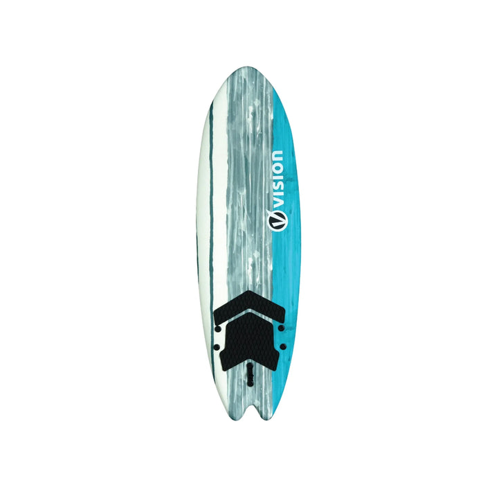 Vision Spark XPS Fish 6'2  Foamie Surfboard