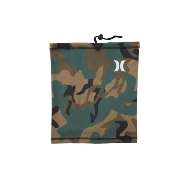 Hurley Neck Warmer Camo Green