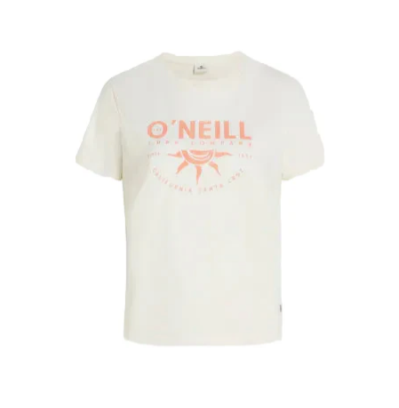 O'Neill Front Print Tee Snow White