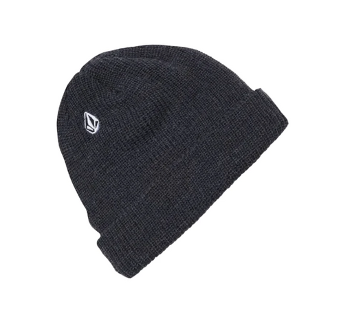 Volcom Full Stone knit beanie in charcoal heather