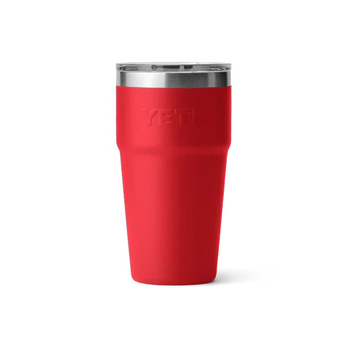 Yeti Rambler 20 oz Stackable Cup Rescue Red