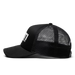 Yeti Coolers Mid Pro Foam Trucker Hat in black, side profile view