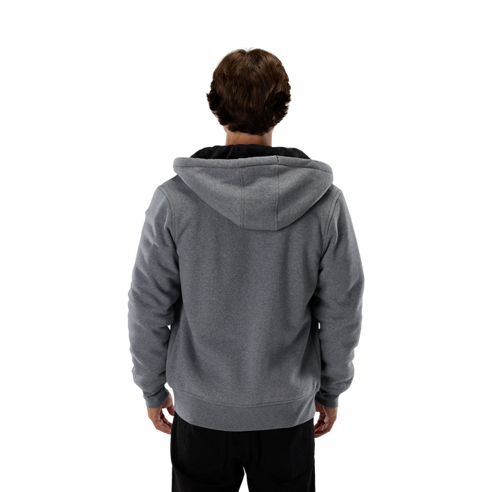 Fox Head Sasquatch hoodie chest logo detail