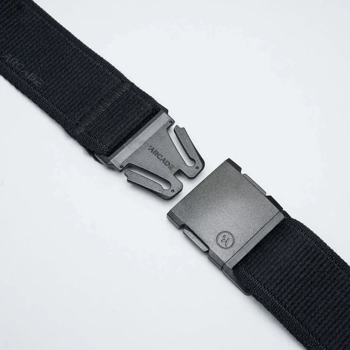 Arcade Atlas black belt with metal quick-release buckle for surf and watersports clothing