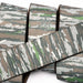 Arcade Realtree camo belt with green, brown, and grey woodland pattern