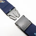 Arcade Save the Waves navy belt with black buckle, watersports accessory
