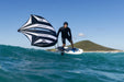Armstrong A-Wing XPS MKII black and white wing foil in use on the ocean