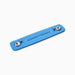 Armstrong blue straight footstrap with hardware for watersports boards, textured surface