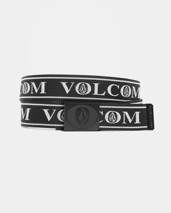 Volcom Oh Stone Web Belt Black