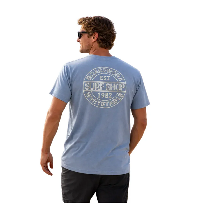Boardworx Surf Shop Tee Indigo Blue T-Shirt