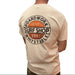Board-Worx Surf Shop ivory tee back print detail
