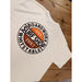 Board-Worx Surf Shop 1982 logo t-shirt in ivory white, flat lay
