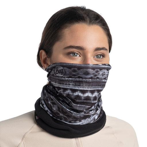 BUFF Polar Multifunctional Neckwear Alsien Black worn fit