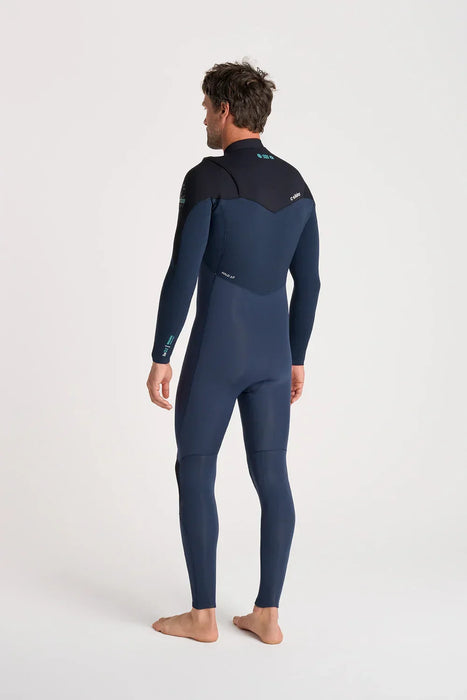 C-Skins NUWAVE RE-Wired 3:2 Mens Chest zip ZIP summer steamer Wetsuit
